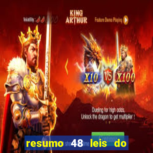 resumo 48 leis do poder pdf